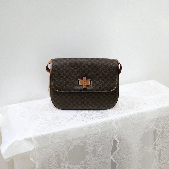 Celine vintage macadam crossbody bag