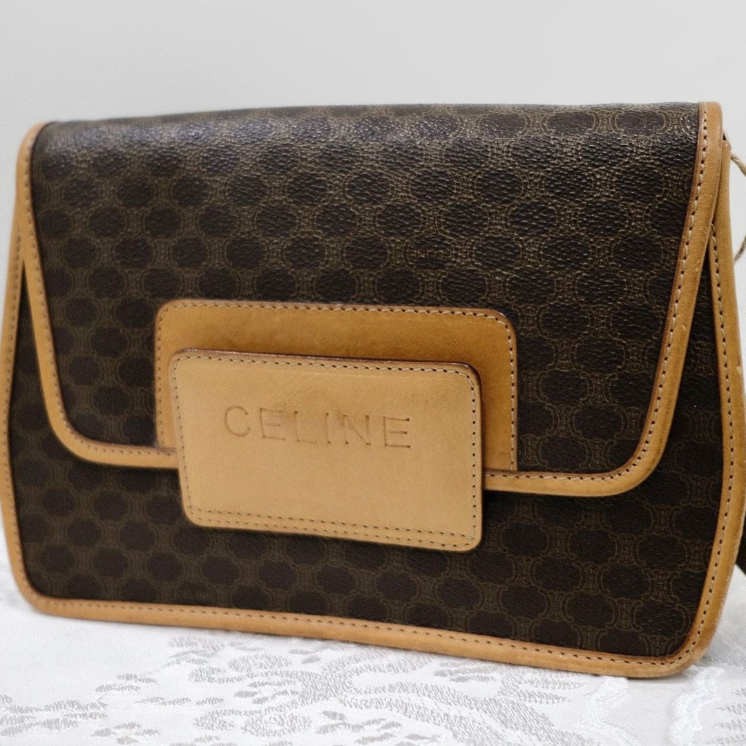 Celine vintage macadam crossbody bag