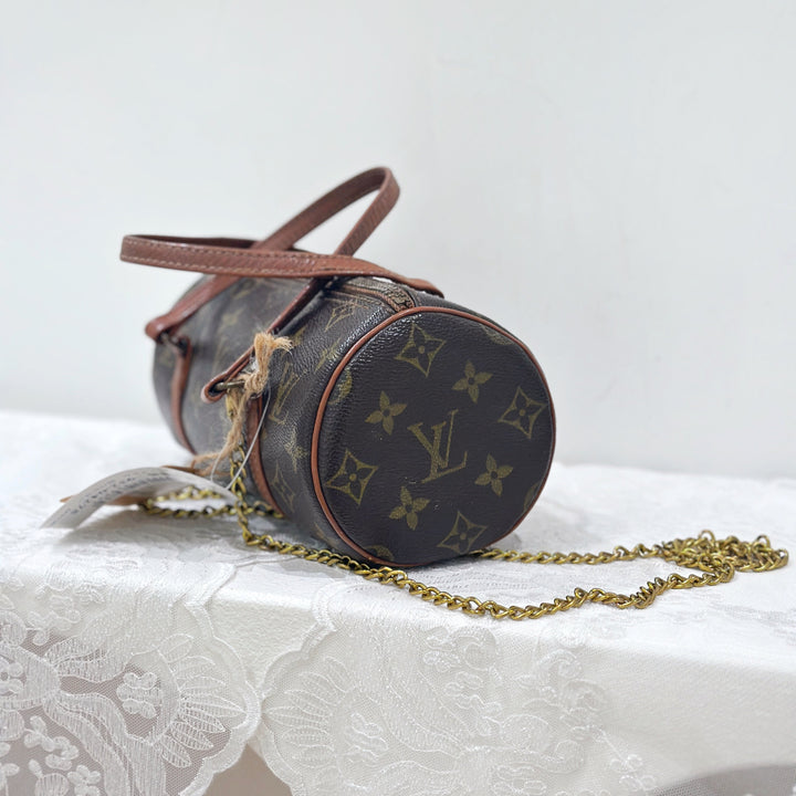 LOUIS VUITTON
 vintage mini papillon bag 22cm