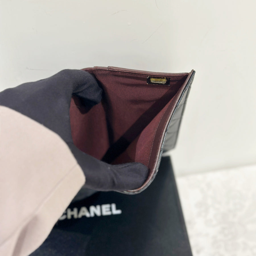 Chanel classic long flap wallet