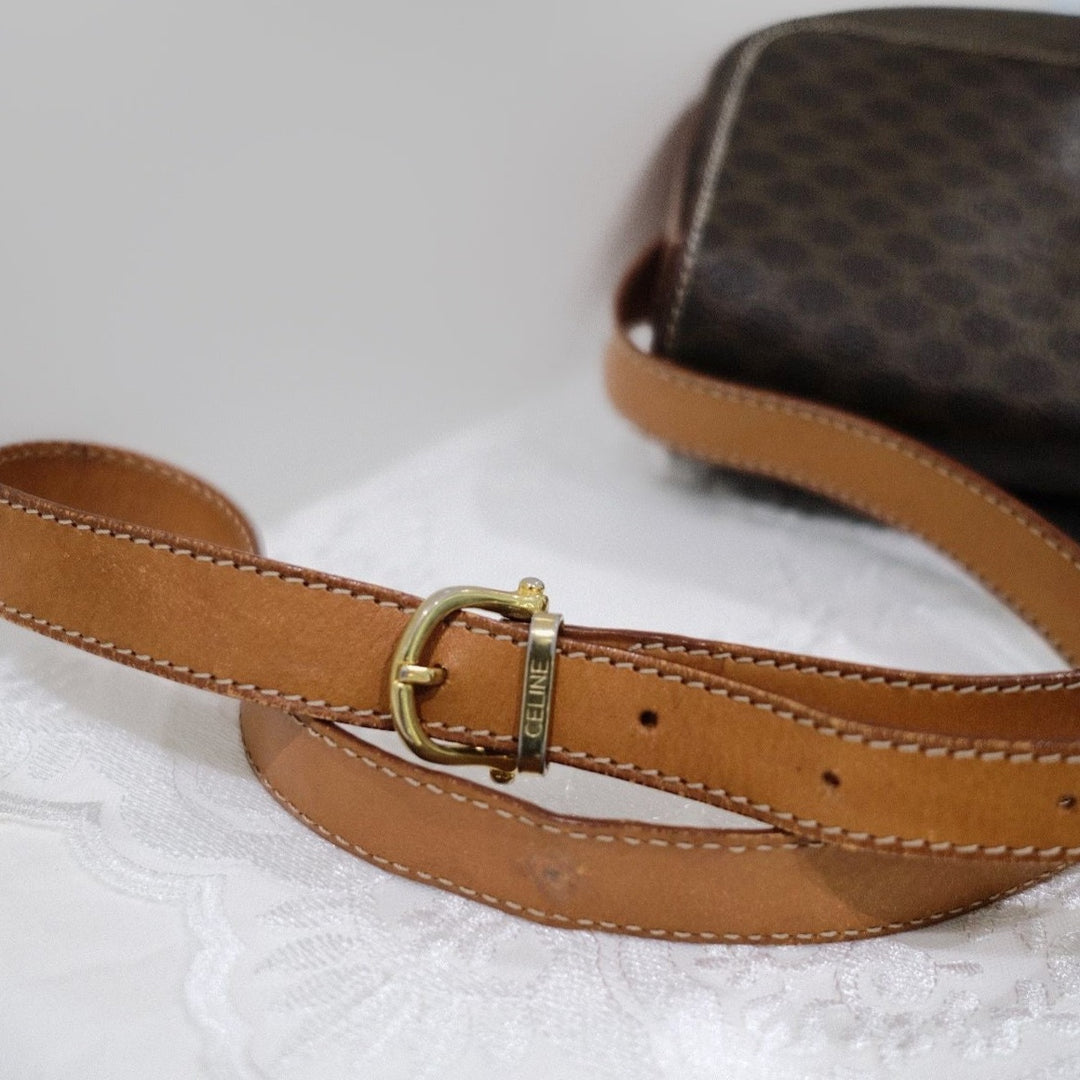 Celine vintage macadam crossbody bag