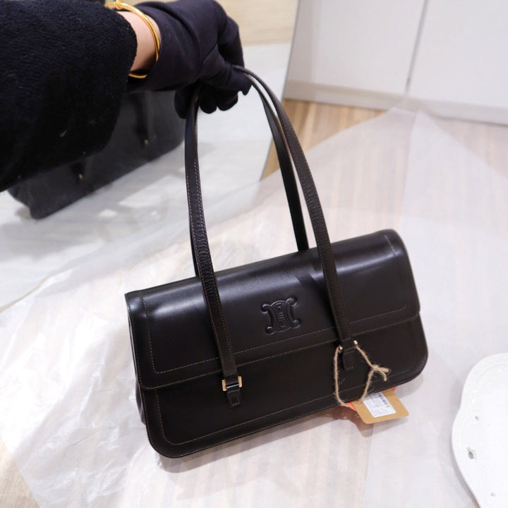 ［Rare］Celine vintage box shoulder bag