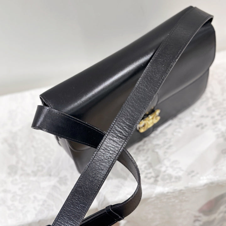 Celine vintage triomphe box bag