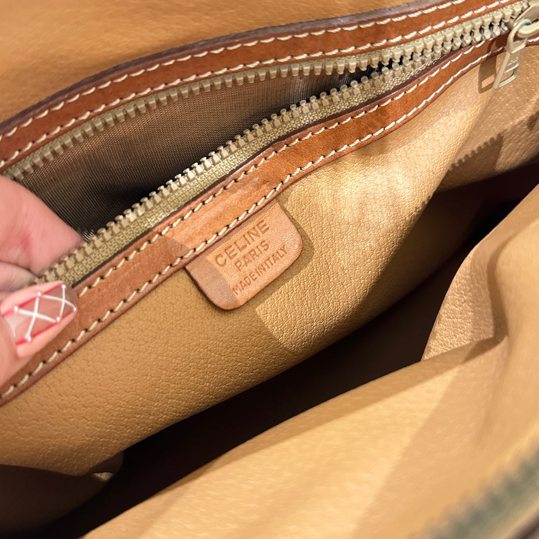 Celine vintage macadam 2way bag