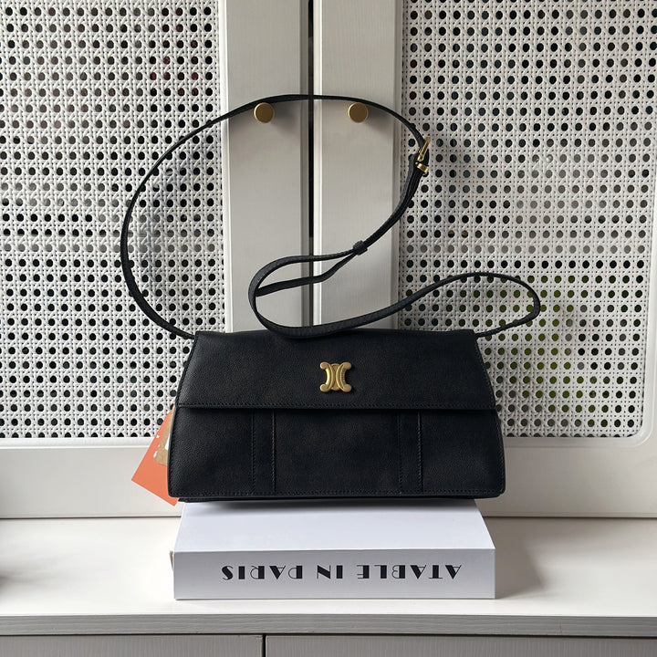 Celine vintage triomphe two way bag