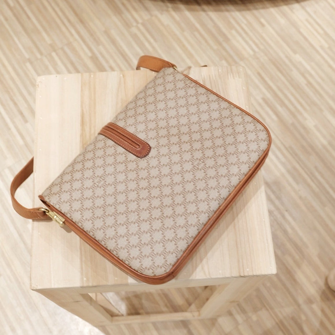 Celine vintage macadam crossbody bag