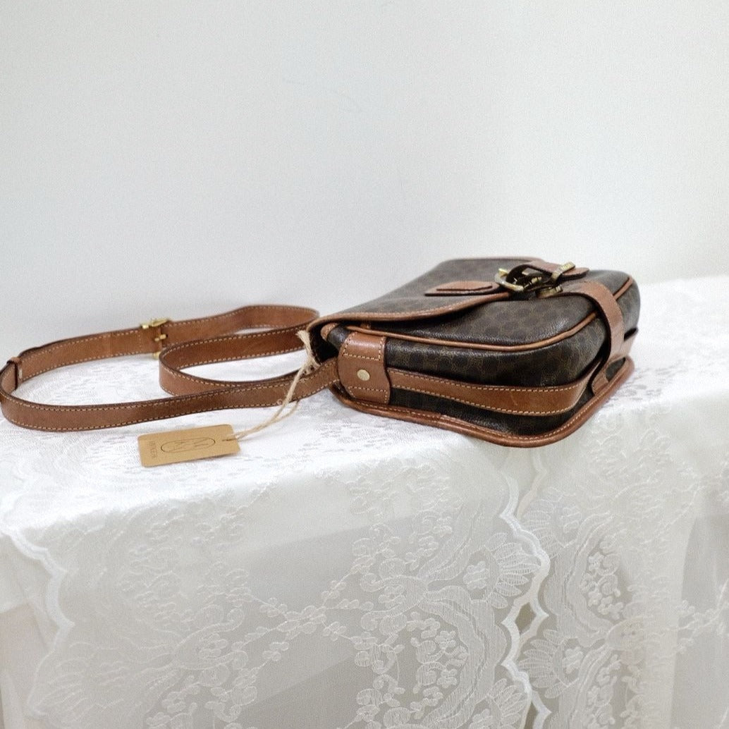 Celine vintage macadam crossbody bag