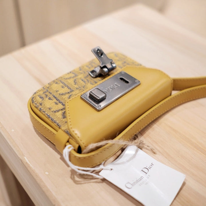 Dior nano pouch on strap