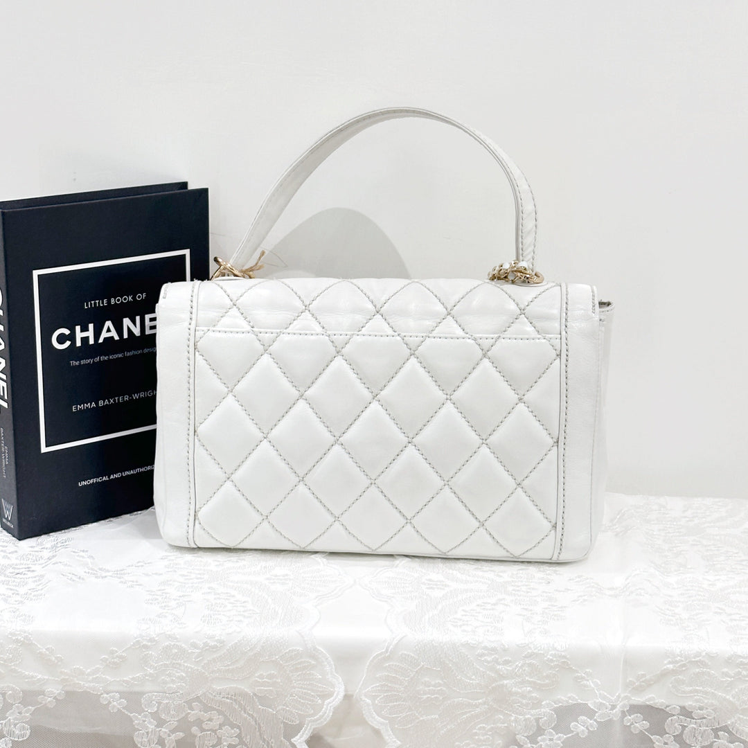 Chanel vintage wild stitch flap handbag