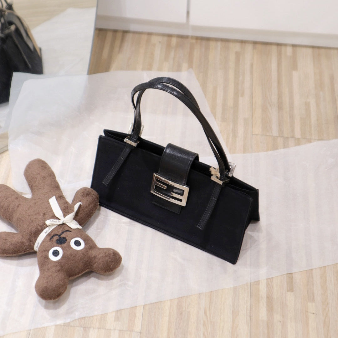 Fendi vintage nylon shoulder bag