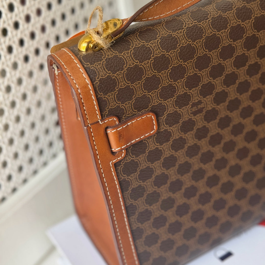 Celine vintage kelly crossbody bag
