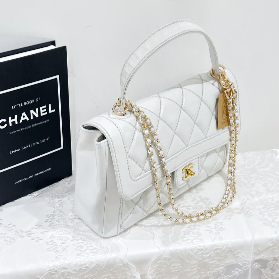 Chanel vintage wild stitch flap handbag