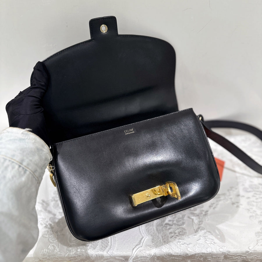 Celine vintage triomphe box bag