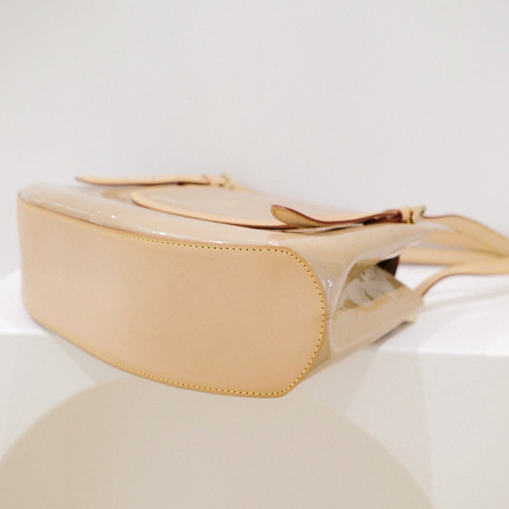 Lv vintage patent leather shoulder bag