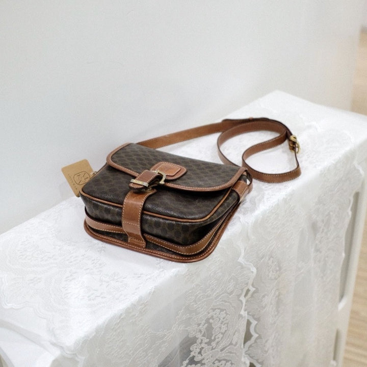Celine vintage macadam crossbody bag