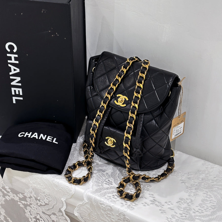 Chanel vintage duma backpack
