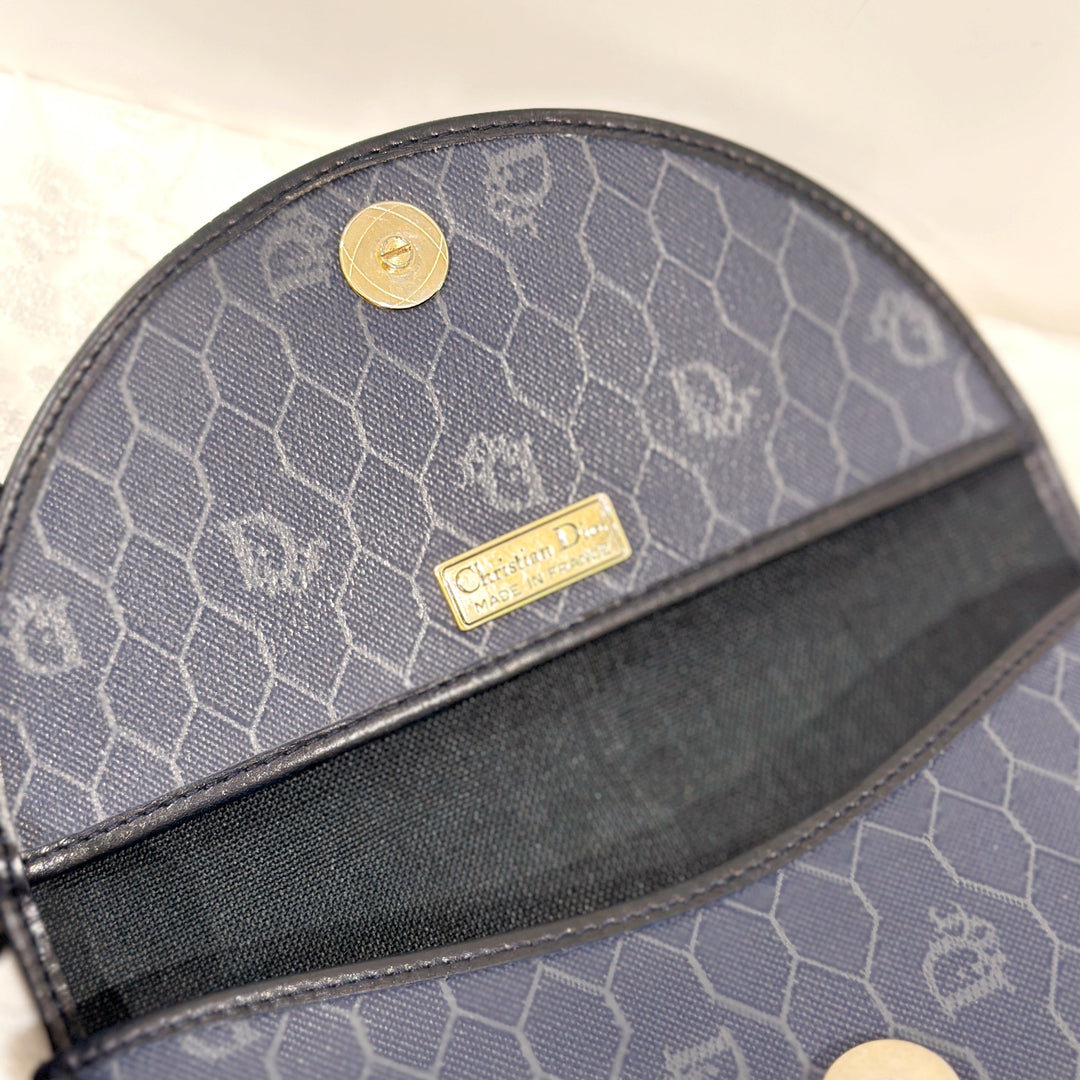 Dior monogram halfmoon bag