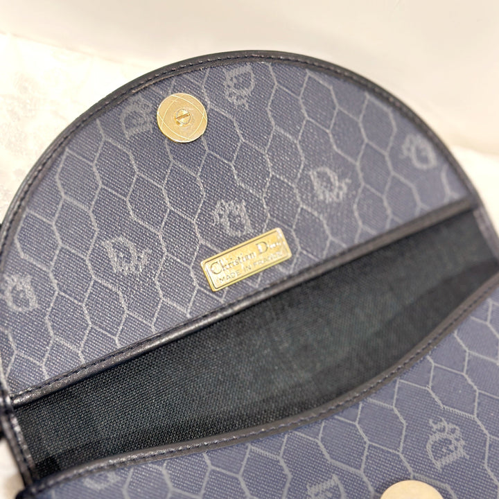 Dior monogram halfmoon bag