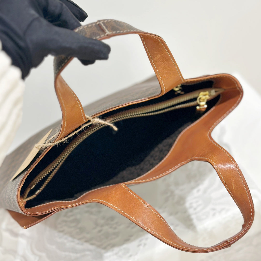 Celine vintage triomphe tote bag