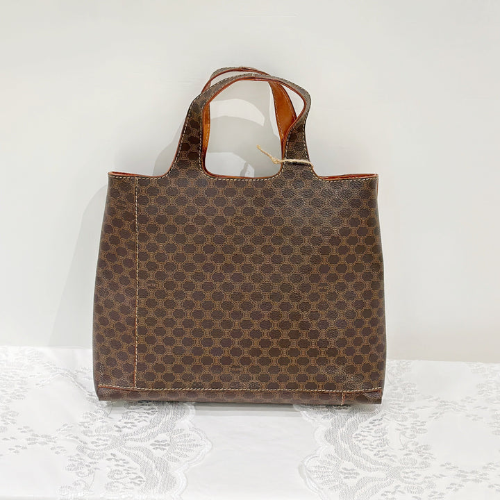 Celine vintage triomphe tote bag