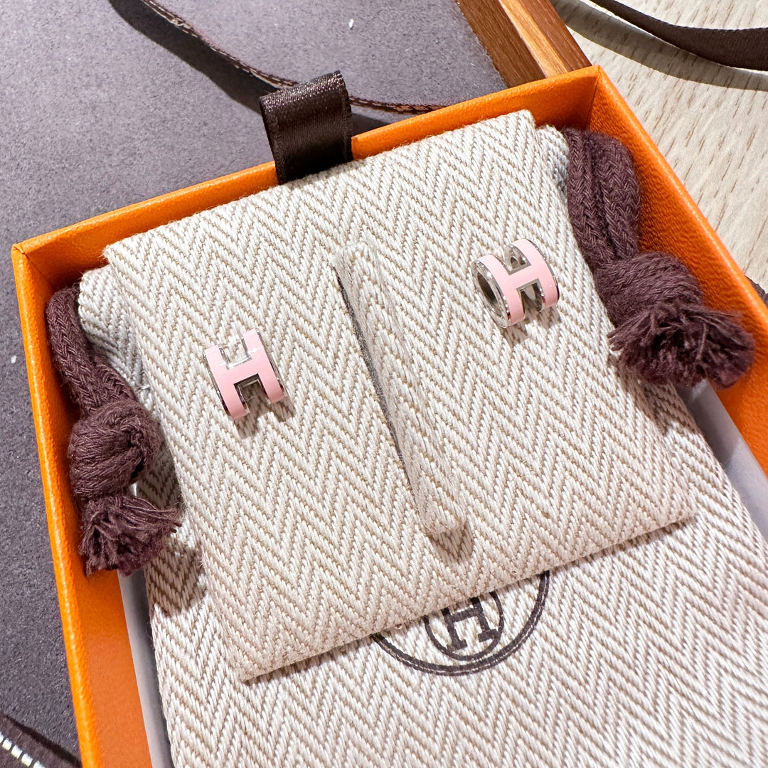 Hermes mini pop H earrings