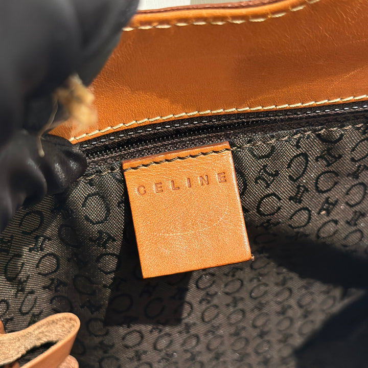 Celine vintage triomphe tote bag