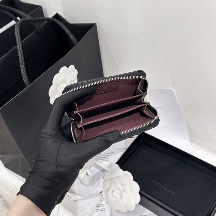 Chanel classic monnaie zipped coin purse（Brand new）