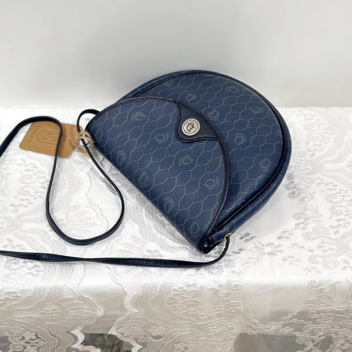 Dior monogram halfmoon bag