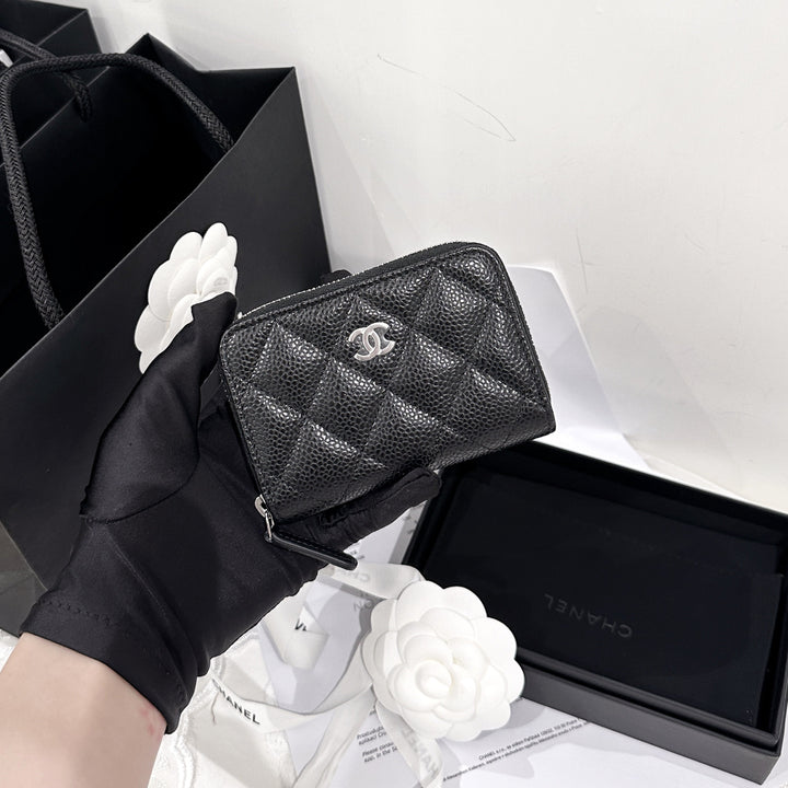 Chanel classic monnaie zipped coin purse（Brand new）