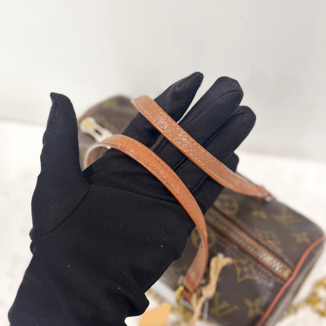 LOUIS VUITTON
 vintage mini papillon bag 22cm