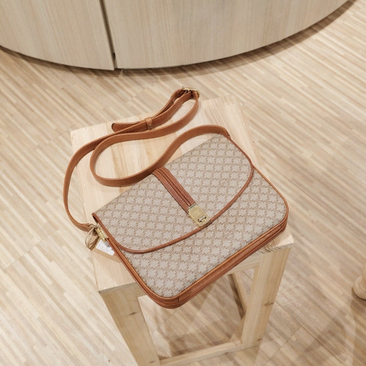 Celine vintage macadam crossbody bag