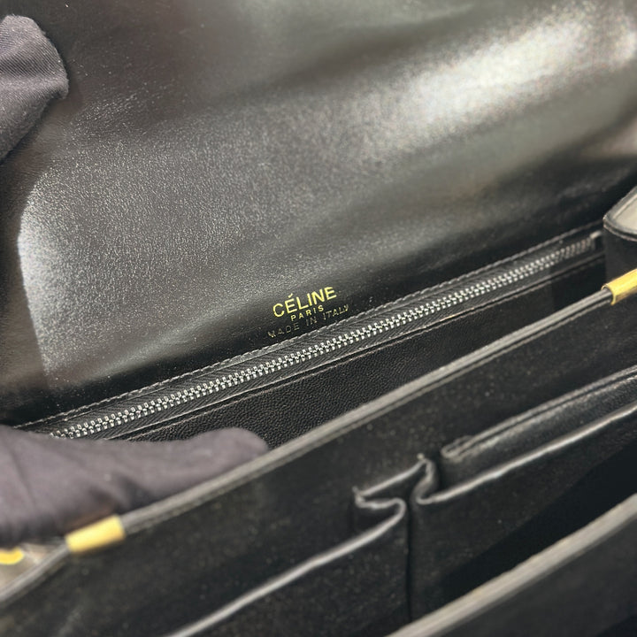 Celine vintage triomphe box bag