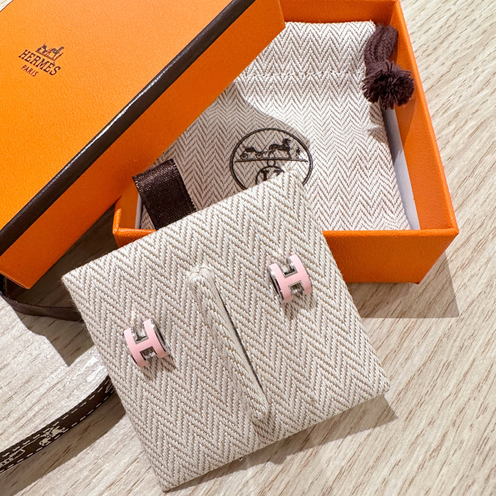 Hermes mini pop H earrings