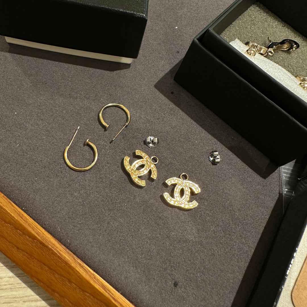 Chanel vintage earrings