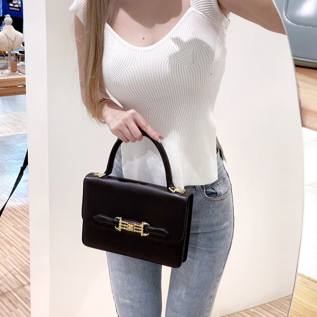 Celine vintage box handbag