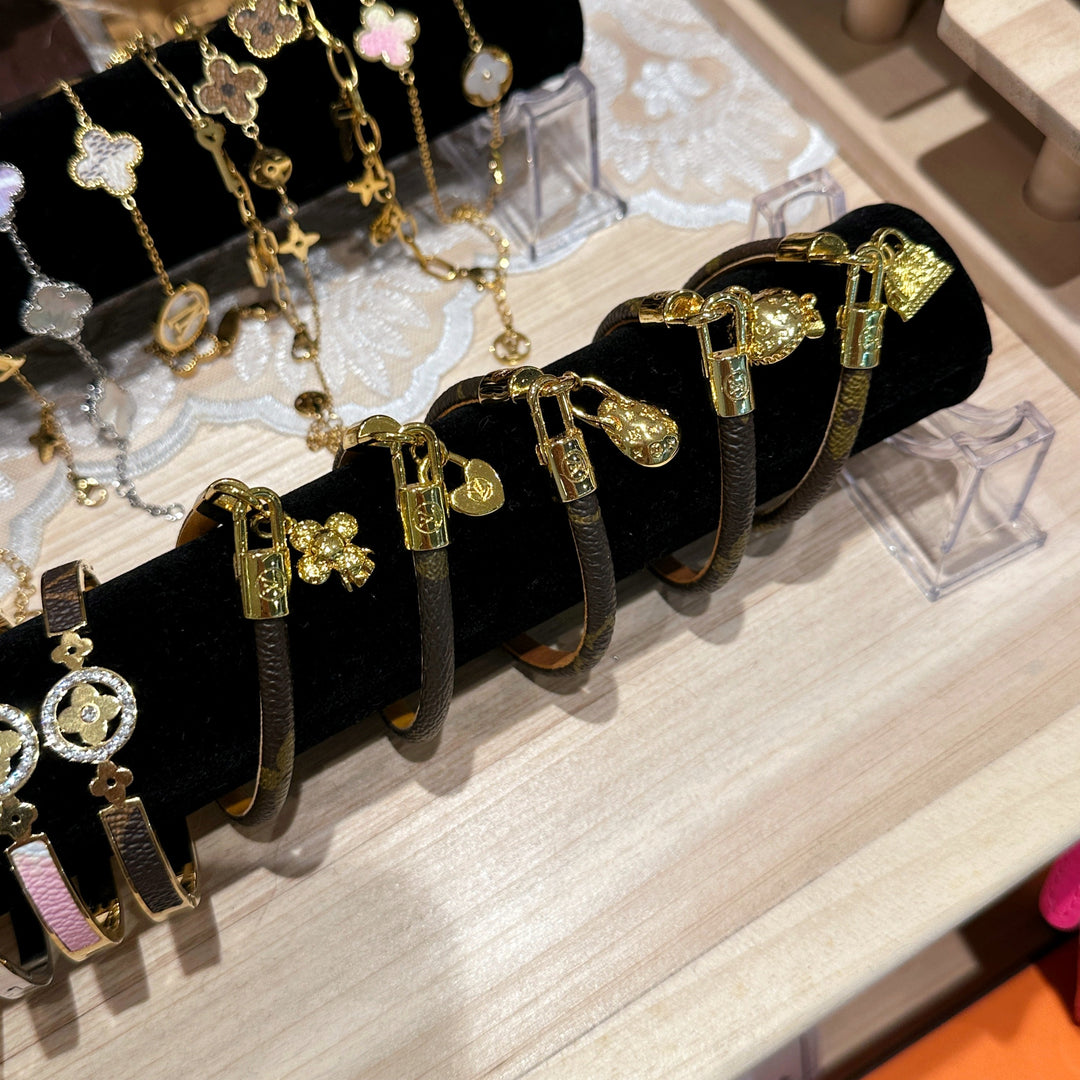 Louis Vuitton leather handmade accessories