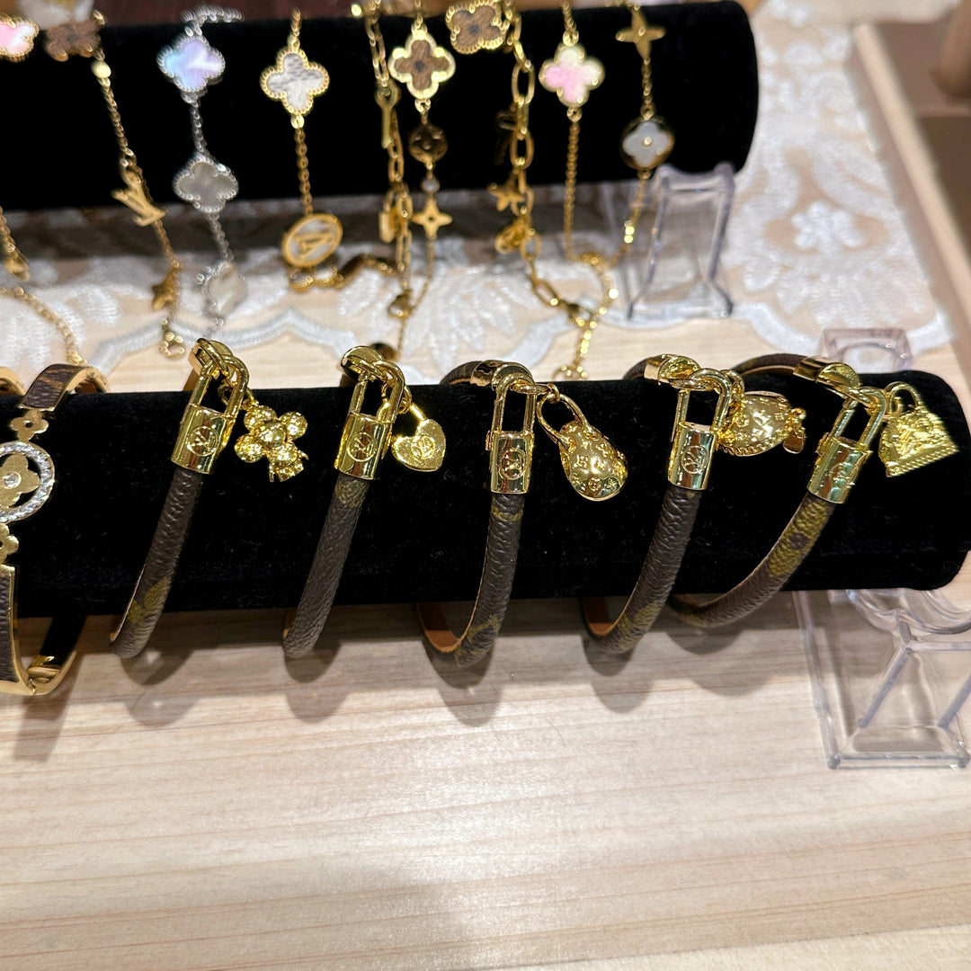 Louis Vuitton leather handmade accessories