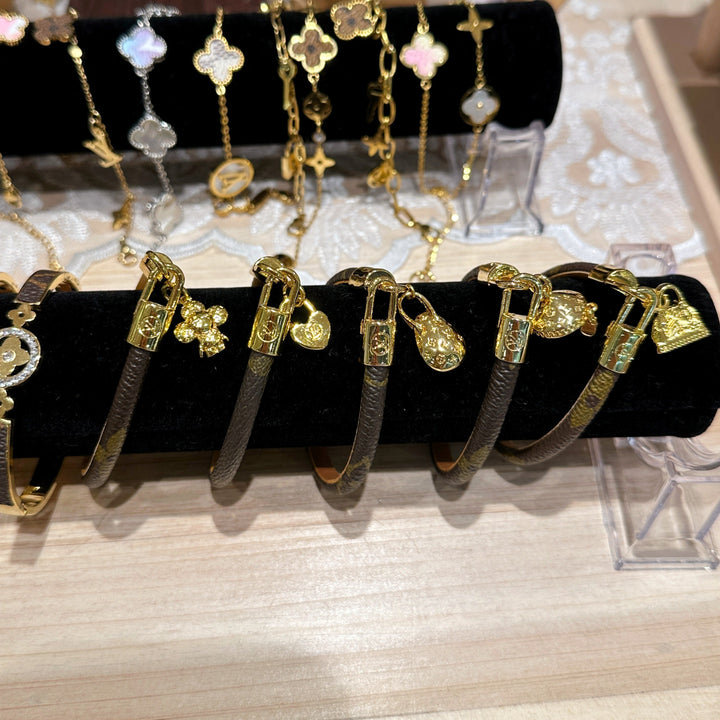 Louis Vuitton leather handmade accessories