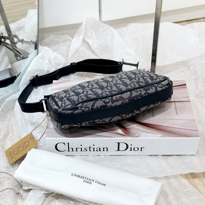 Dior vintage trotter shoulder bag