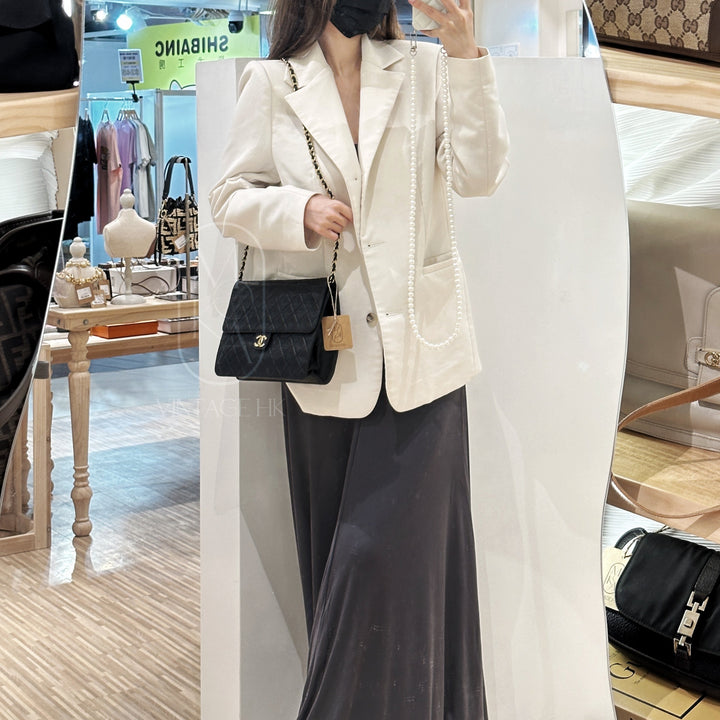 Chanel vintage woc flap chain bag