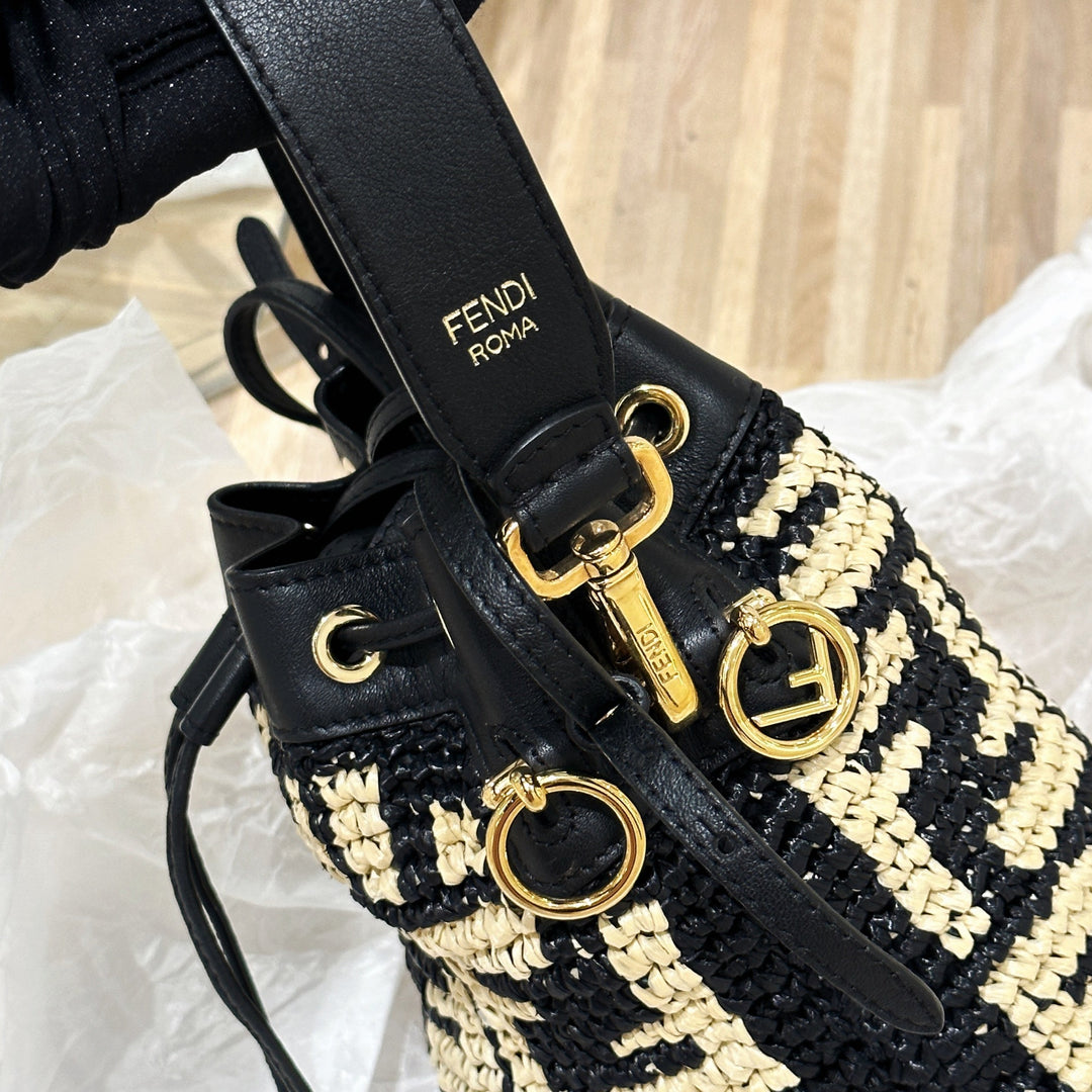 Fendi mon tresor mini bucket bag