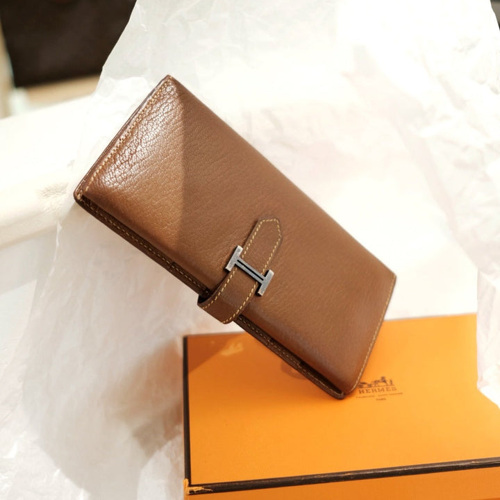 Hermes vintage long wallet