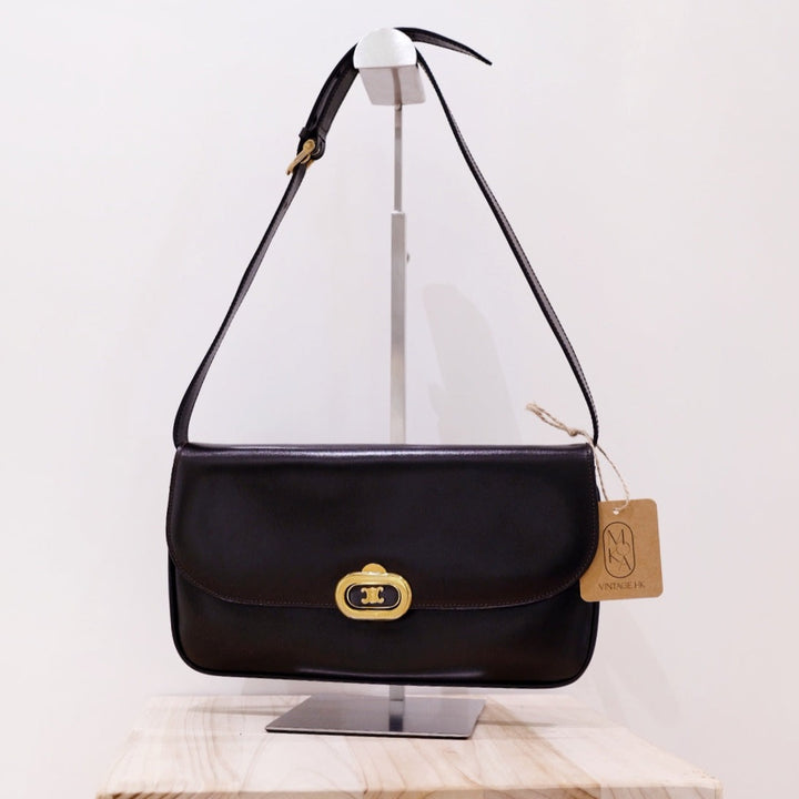 Celine Box Shoulder Bag (Brown)