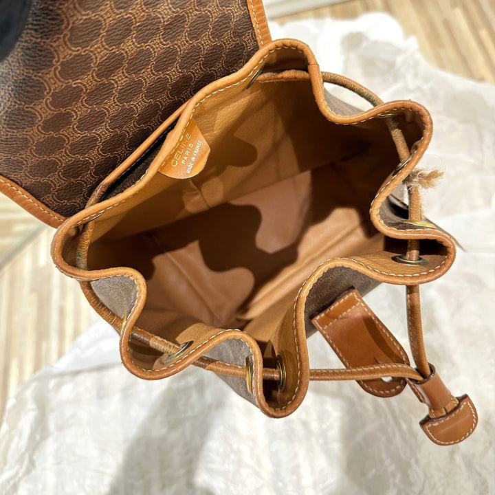 Celine vintage macadam backpack