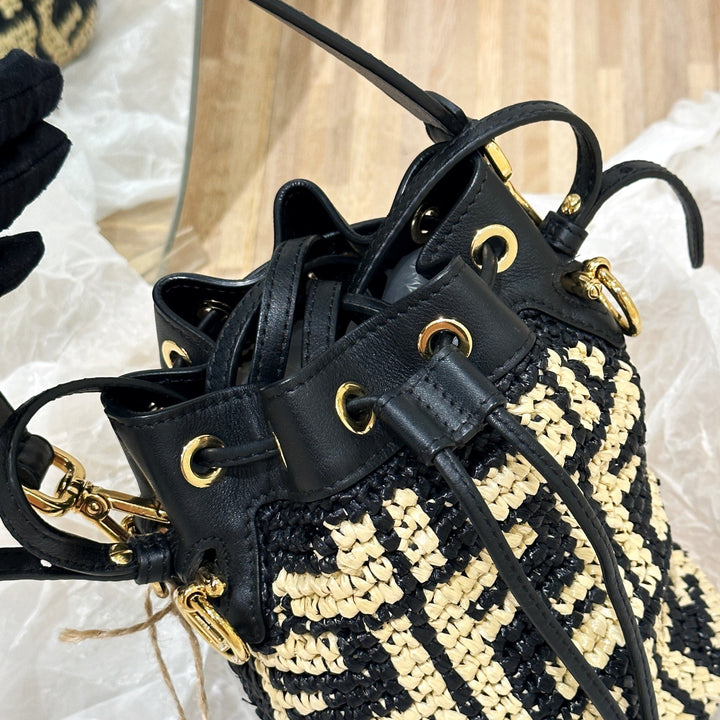 Fendi mon tresor mini bucket bag