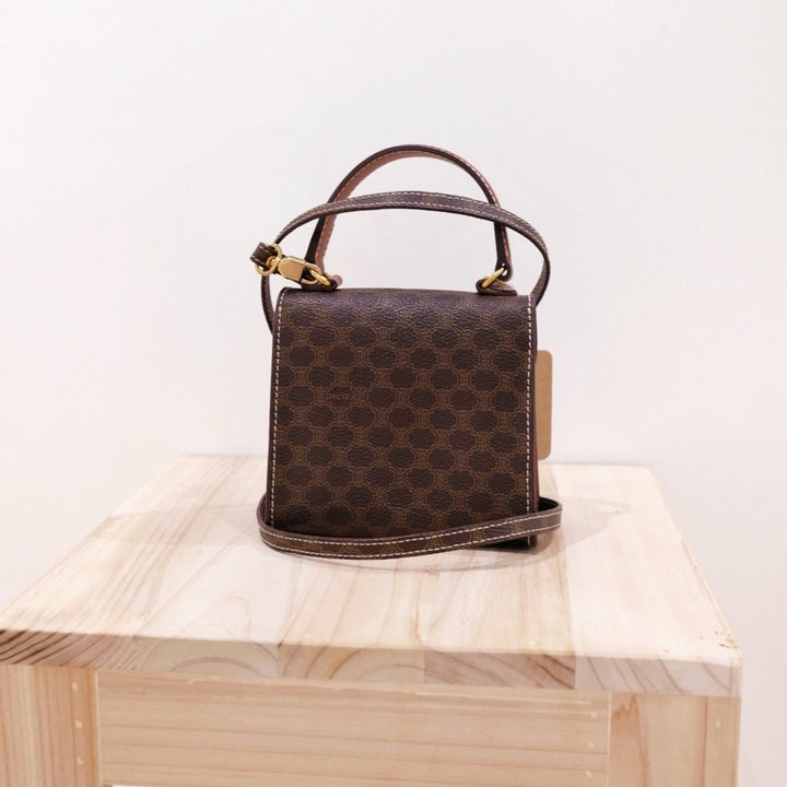 Celine Macadam Pattern 2way Mini Kelly