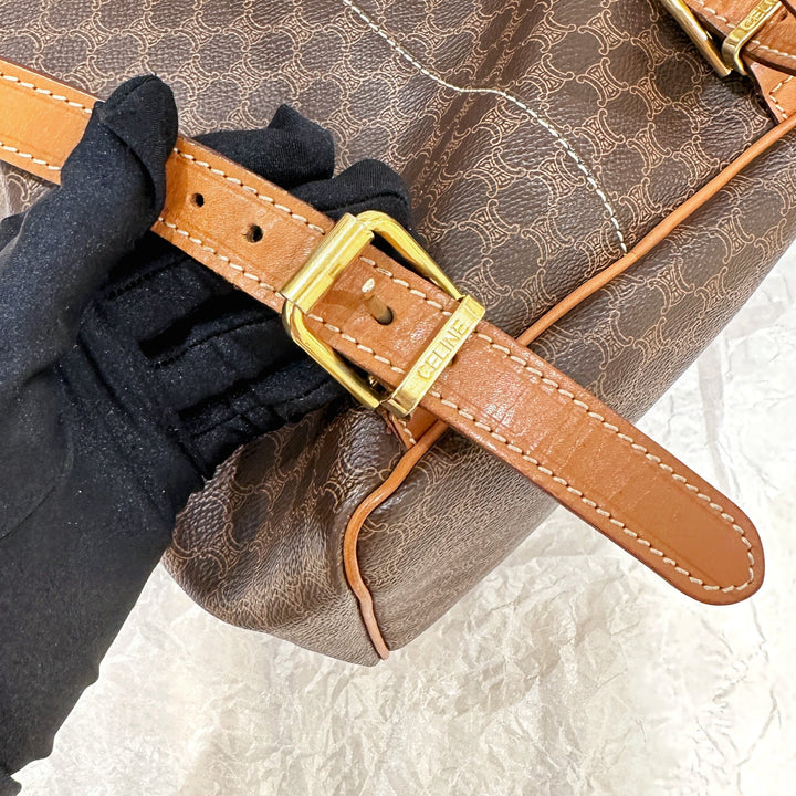 Celine vintage macadam backpack