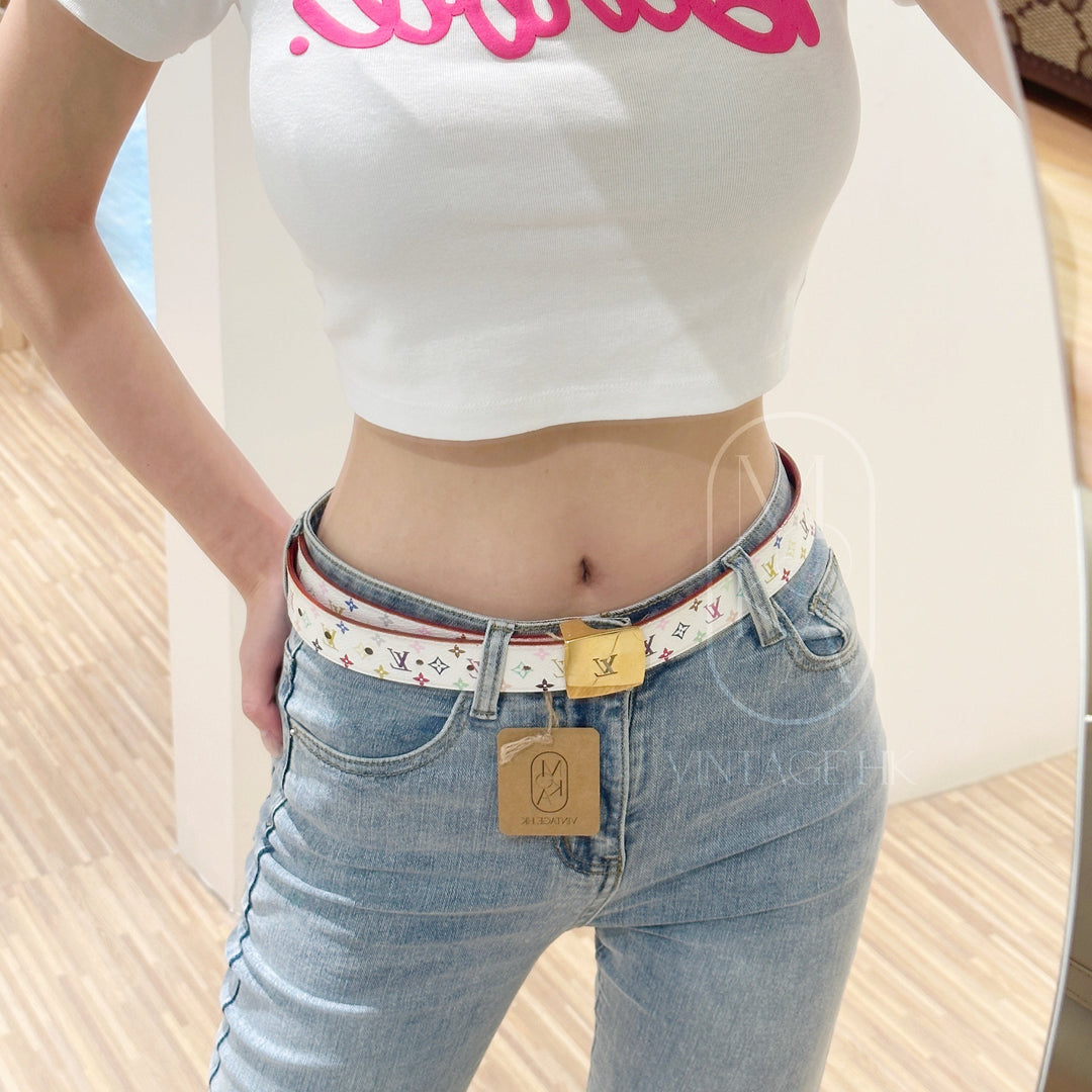 Lv Crossover Takashi Murakami Belt