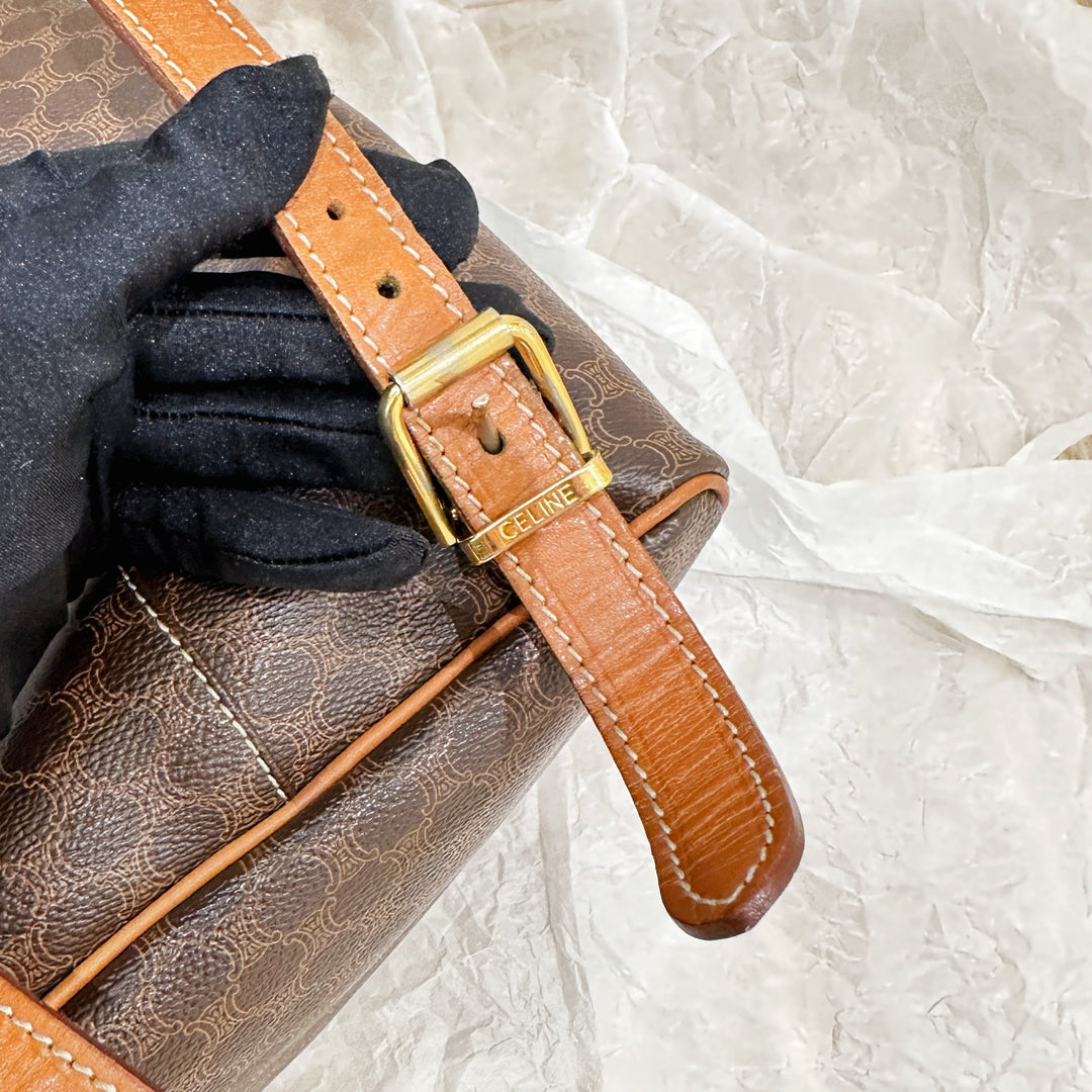 Celine vintage macadam backpack