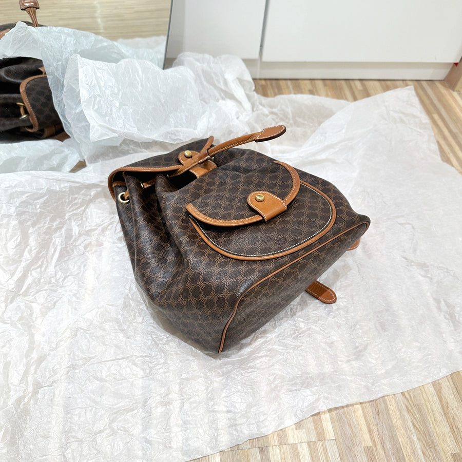 Celine vintage macadam backpack